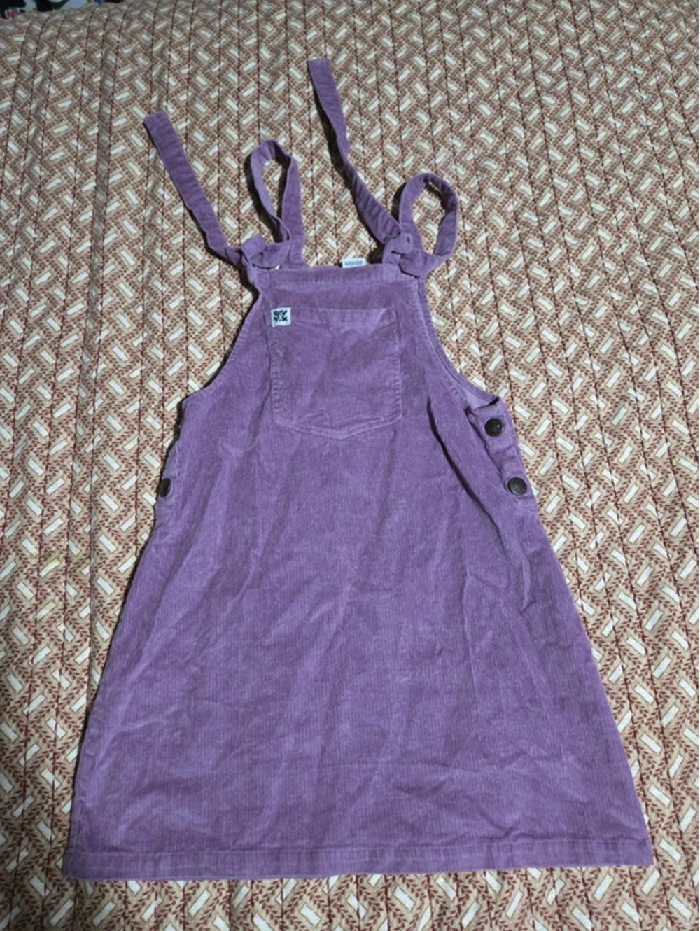 Lucy and yak purple corduroy skirt overall size Small women